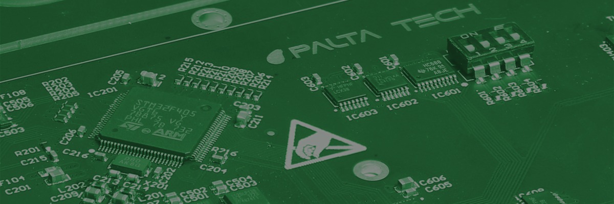 Palta Tech electronics board close-up