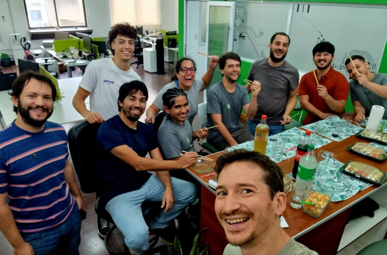 Palta Tech team group photo in office