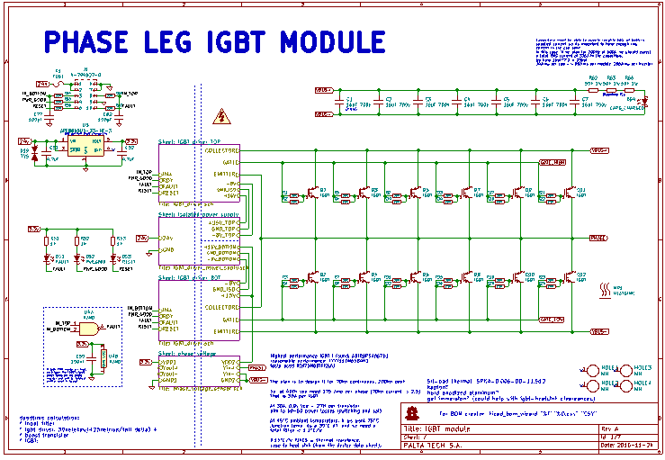 Igbt модуль схема подключения